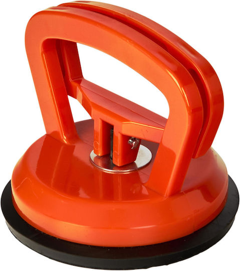 Kraft & Dele Μονή Βεντούζα Πλαστική Διαμέτρου 120mm με Ικανότητα Συγκράτησης 50kg