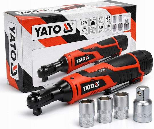 Yato Electric Ratchet 1/4" Battery 12 Volt 1x2 Ah