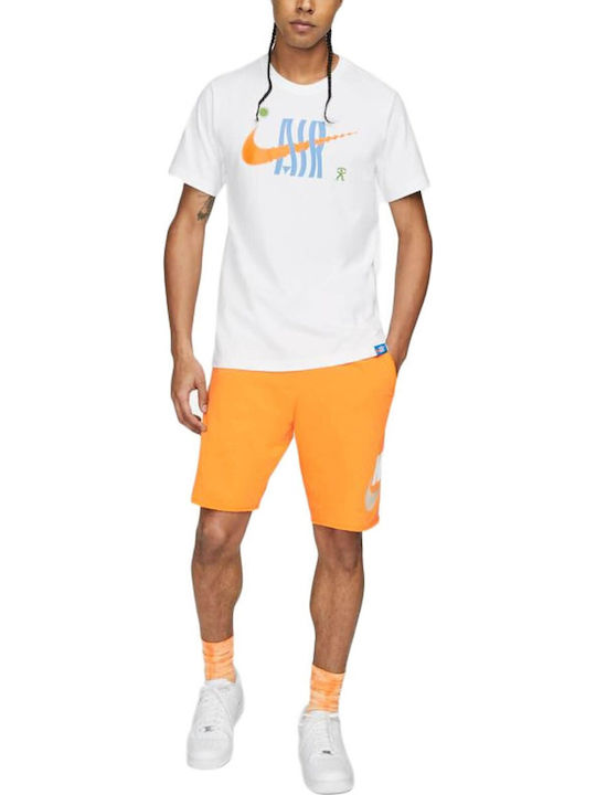 Classic Essentials Men's Athletic Shorts Orange