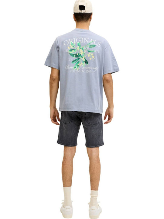 Jack & Jones Jjirick Ανδρική Βερμούδα Τζιν Black Denim