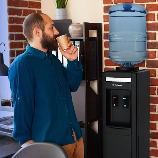 Westinghouse Stainless / with Refrigerator Bottle Floor Standing Water Cooler with Cold Water Flow 2lt/h