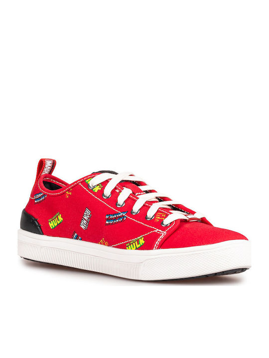 Toms Marvel Logos Printed Sneakers Κόκκινα