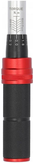 Δυναμόκλειδο Καρέ 1/4" Ροπής 5-25 Nm