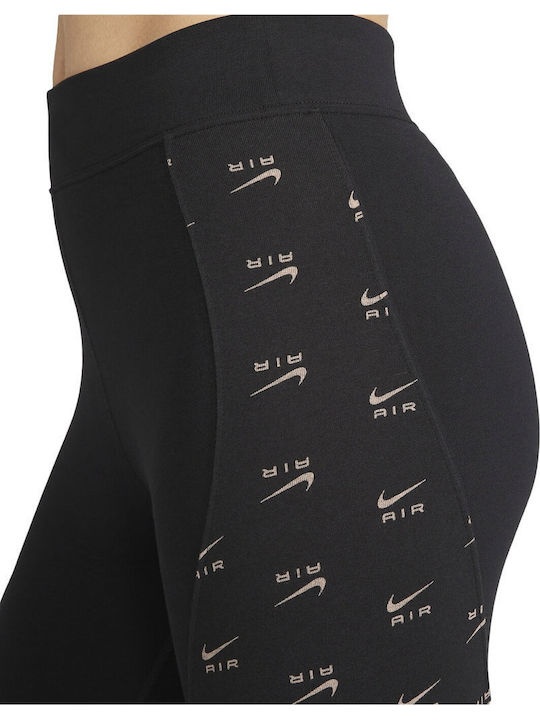 Dri-FIT Training Γυναικείο Μακρύ Κολάν Ψηλόμεσο Μαύρο
