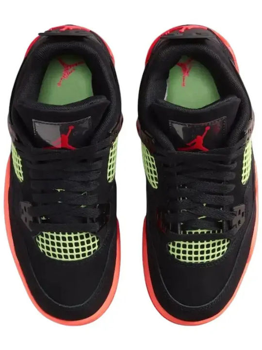 Air  4 Kids Sneakers High Black