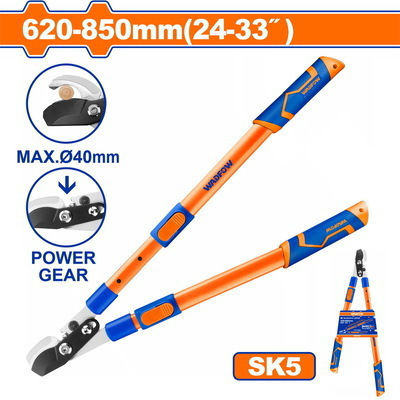 Wadfow Telescopic Bypass Lopper 620-850mm Wpr1e27