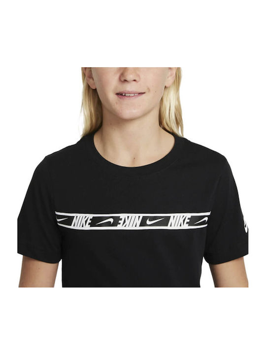 Kids' T-shirt Black Sportswear