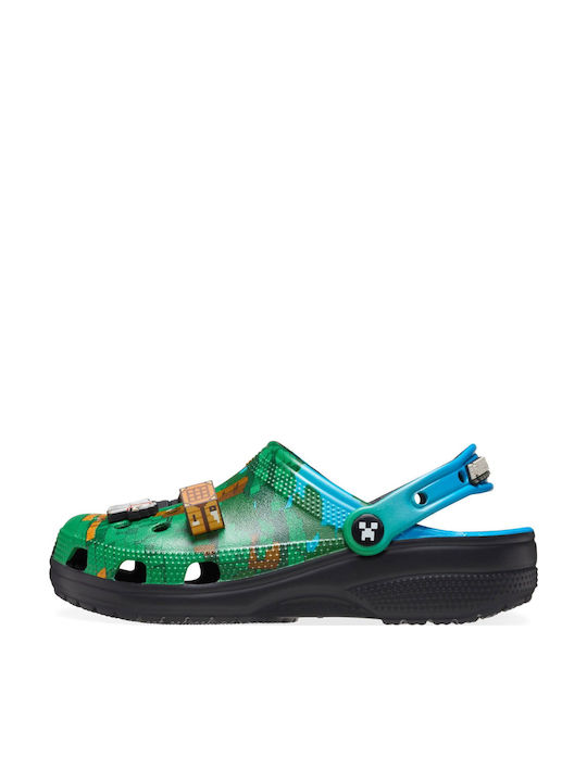 Crocs Minecraft Classic Clog Holzschuhe Grüne