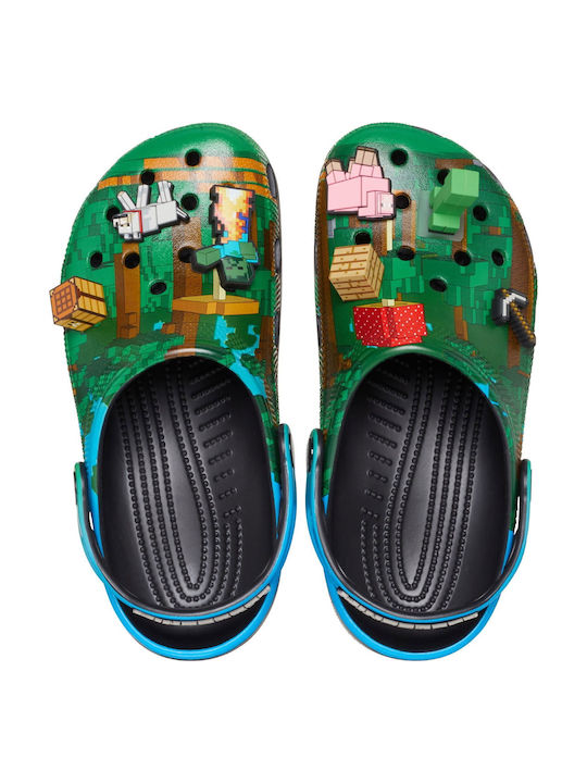 Crocs Minecraft Classic Clog Holzschuhe Grüne