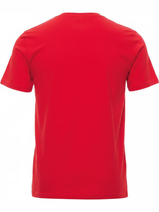 Payper Ανδρικό Διαφημιστικό T-shirt Κοντομάνικο Red Payper Ανδρικό Διαφημιστικό T-shirt Κοντομάνικο Red