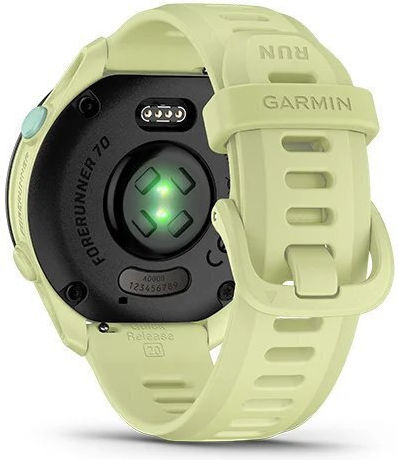 Garmin Forerunner 70 43mm Αδιάβροχο Smartwatch με Παλμογράφο (Citron)