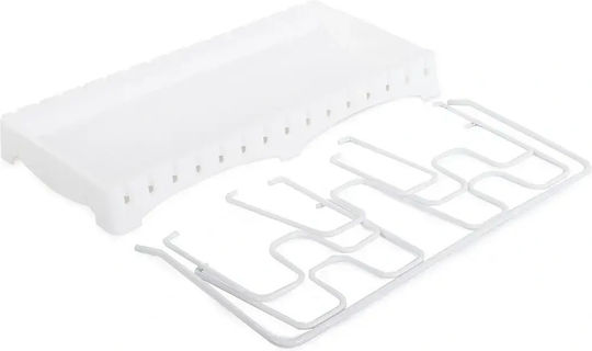 Verk Group Sink Strainer Plastic White 34x16.5x17cm