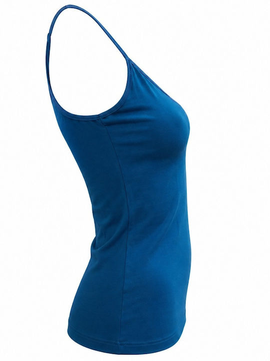 Women's T-Shirt with Spaghetti Strap Petrol