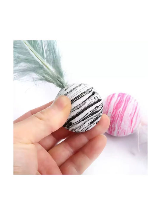Лека Розова Котешка Топка с Перца Marble