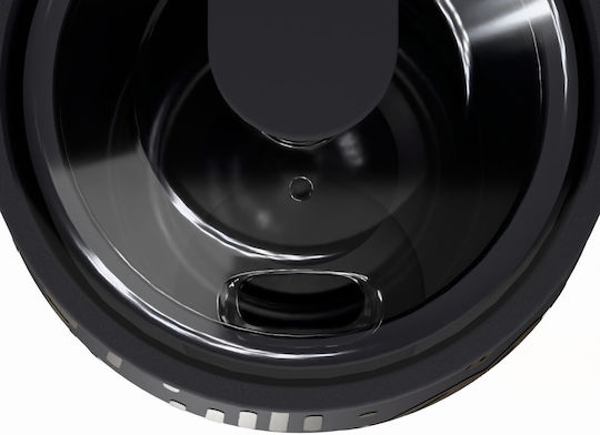 Estia Lens Save The Aegean Чаша Термос Неръждаема стомана Без BPA 360ml Noir Echo с Сламка