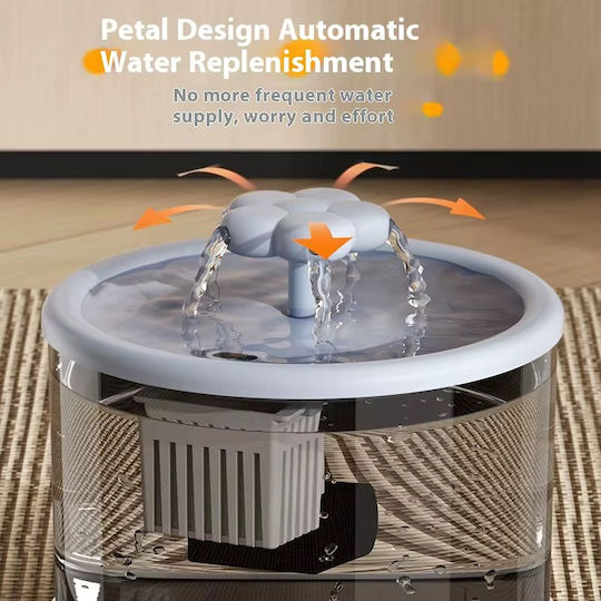 Pet's Choice Automatic Поилка / Фонтан за Куче и Котка 1.25л в Жълт Цвят