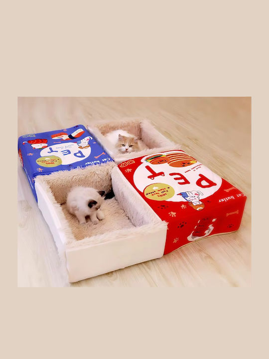 Pet's Choice Κρεβάτι Σκύλου Φωλιά Κόκκινη 55x45εκ.