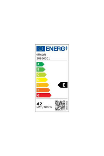 Jiju LED Iluminare Liniară Comercială Plafon 20W Alb Natural L60xÎ13.5cm