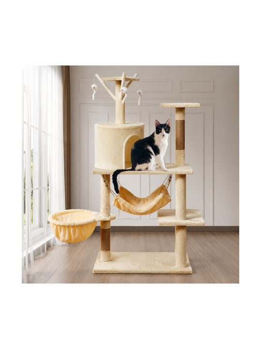 Pet's Choice Γατόδεντρο Μπεζ 125x60x40εκ. Pet's Choice Γατόδεντρο Μπεζ 125x60x40εκ.