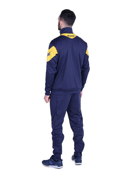 Marte Σετ Φόρμας Navy Blue/yellow