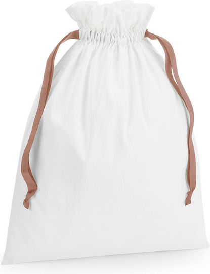 Westford Mill Fabric White Gift Pouch 121cm
