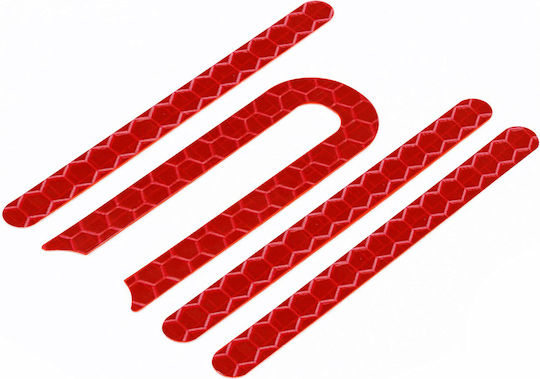 Avizar Reflektierende Aufkleber Xiaomi M365 Pro 3 Vertikal 1 U Rot
