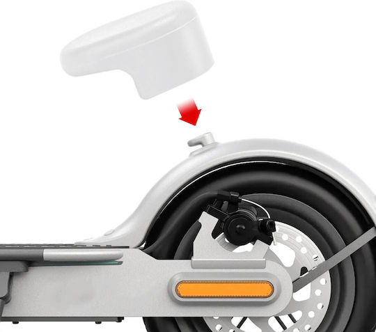 Avizar Mudguard Hook Cover Xiaomi M365 Pro 2 1s White