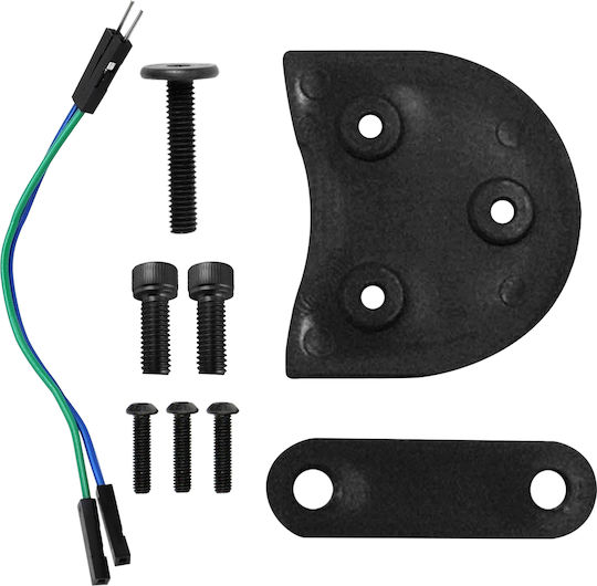 Avizar Mudguard Riser Kit 10'' Tire Xiaomi M365 Pro Black