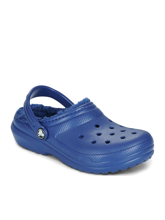 Crocs Classic Lined Clog Papuci Albastri