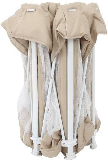 Tulano Patut pliabil cu saltea bej 70cm