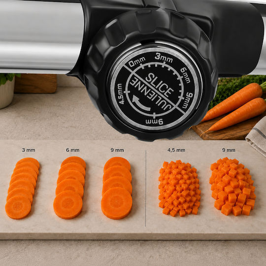 Slicer din oțel inoxidabil manual