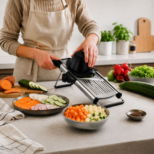 Slicer din oțel inoxidabil manual