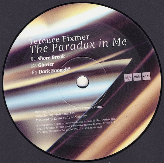 Terence Fixmer Paradox In Me Vinyl