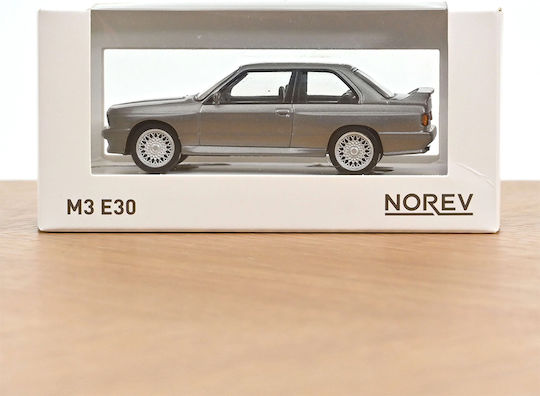 Norev Μεταλλικό Αυτοκίνητο Μοντέλο Κλίμακας 1:43 Bmw M3 E30 1986 Jetcar Ασημένιο