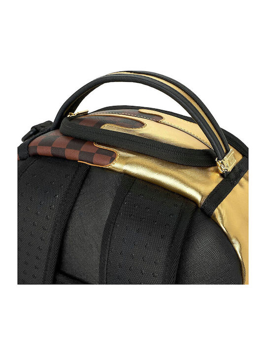 Sprayground Sharks In Paris Schulranzen Rucksack Gold Drip