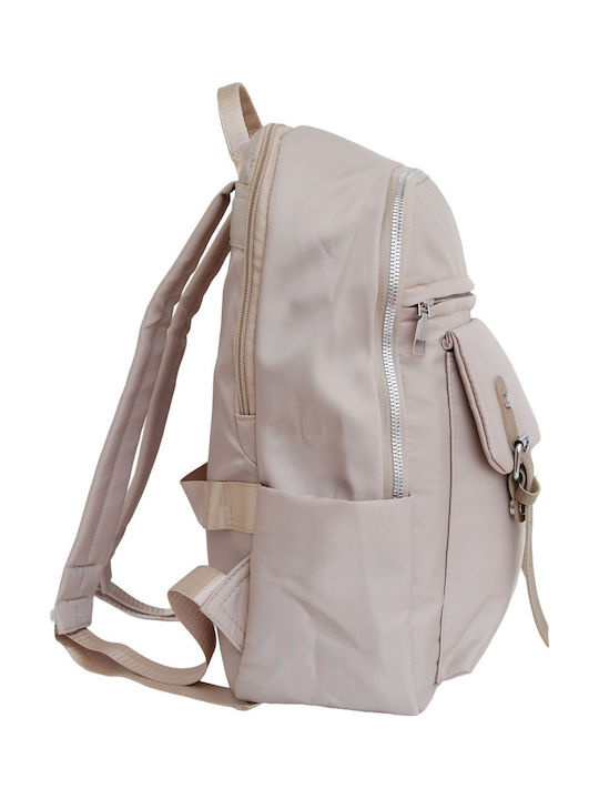 Women's Beige Backpack Bag