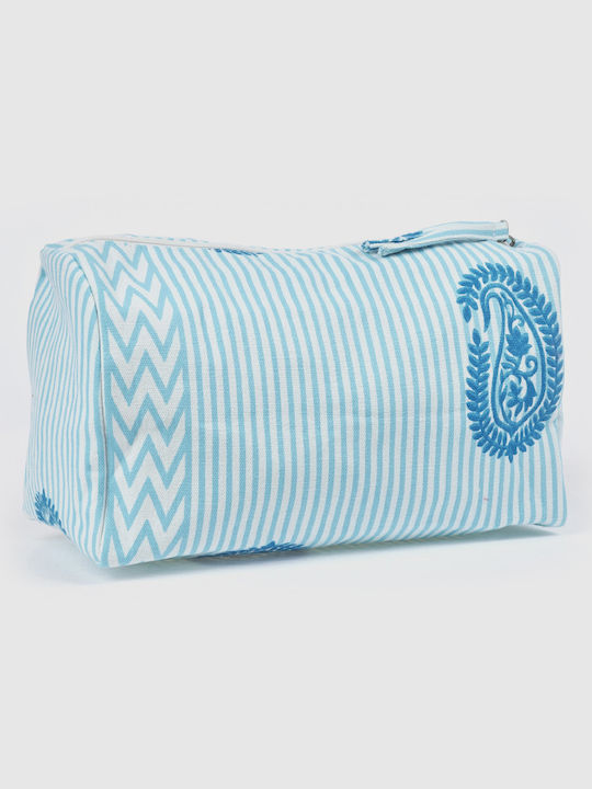 Verde Women's Toiletry Bag 07-0394 Light Blue