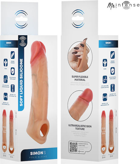 Intense Intense Προεκτάσεις Πέους Flesh 13cm