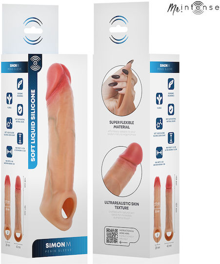 Intense Προέκταση Πέους Flesh 14.5cm