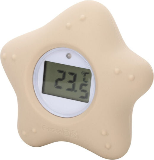FreeOn Termometru Digital de Baie Starfish Până la Bej