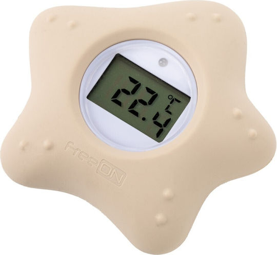 FreeOn Termometru Digital de Baie Starfish Până la Bej