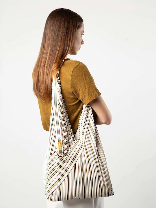 Τσάντα Pleated Y Bag Zoe Recycled Polyester 30 X 60 Cm