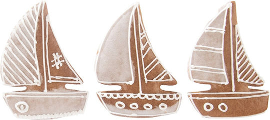 Steel Sailboat Cookie Cutter 8.5 Cm