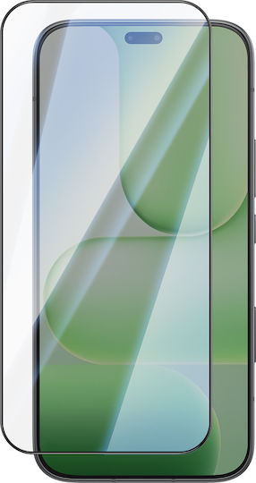 Avizar Displayschutzfolie Honor 600 Lite In Anti-shock Gehärtetem Glas Schwarz Transparent