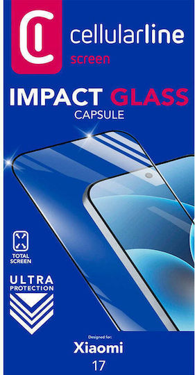Cellular Line Закалено Стъкло Xiaomi 17