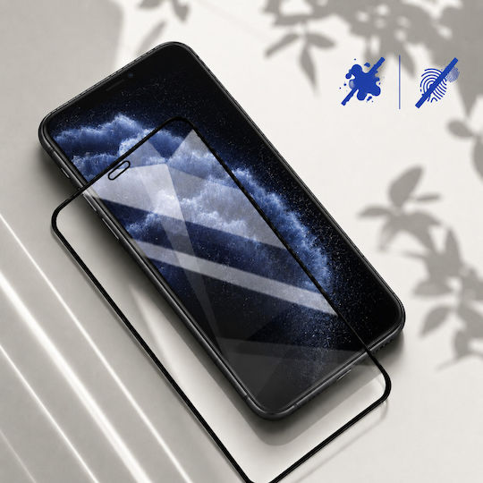 3mk Pack 2 Tempered Glass Iphone 11 Prowith Precise Applicator Black Transparent
