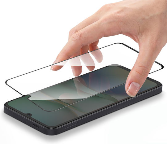 Avizar Screen Protector Poco C85 Tempered Glass 0.40mm High Resistance Black