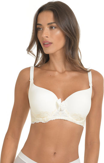 Miss Rosy Bridal Lingerie Set Tulle Lace 833-3264-1 Ivory