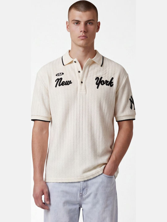 Polo Short Sleeve Blouse Ecru BENT 1833