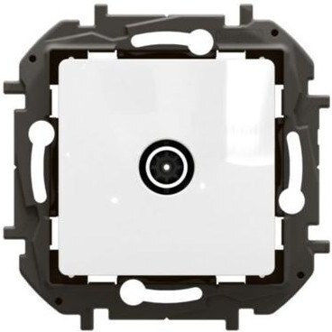 TV Aerial Socket Niloe NP White NP4102WH Legrand NP4102WH